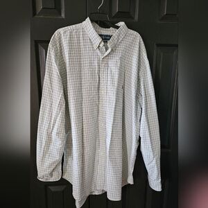 Polo Ralph Lauren Classic Fit long sleeveButton Down Casual Dress Shirt 3XL tall
